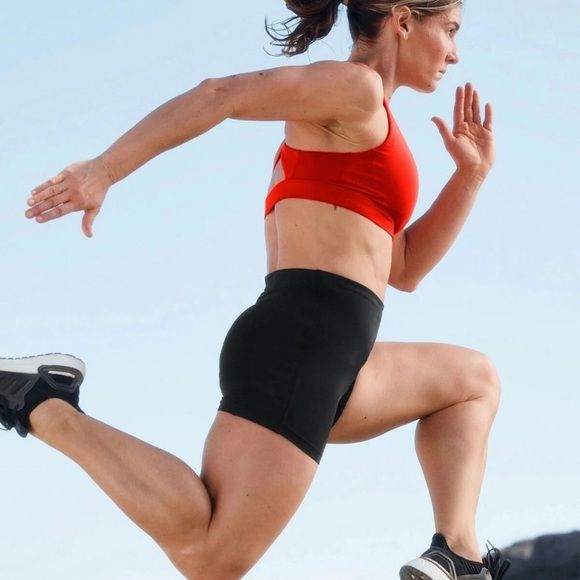 Athleta Ultimate 3" Athletic Shorts Running Shorts BLACK Women’s Small #566739 - Picture 9 of 9